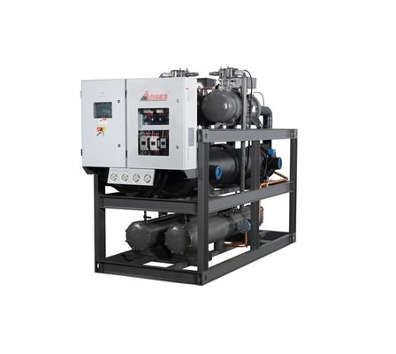 購入 産業冷凍のプラスチック企業のための水によって冷却されるスリラー150hp 2の圧縮機 online manufacture