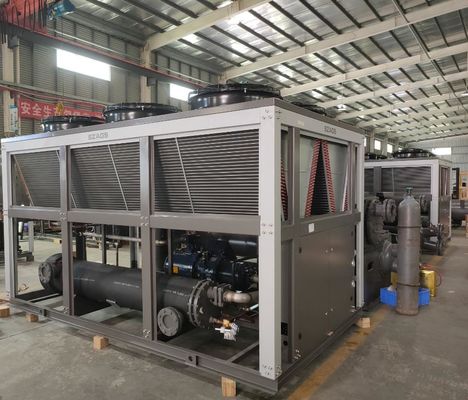 購入 半密閉化学工業のための空気によって冷却されるねじ圧縮機のスリラーR134a/R407C/R22 online manufacture