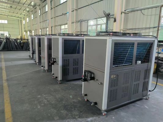 購入 調節可能な周波数工業用水冷却機 銅管コンデンサーと過負荷保護 online manufacture