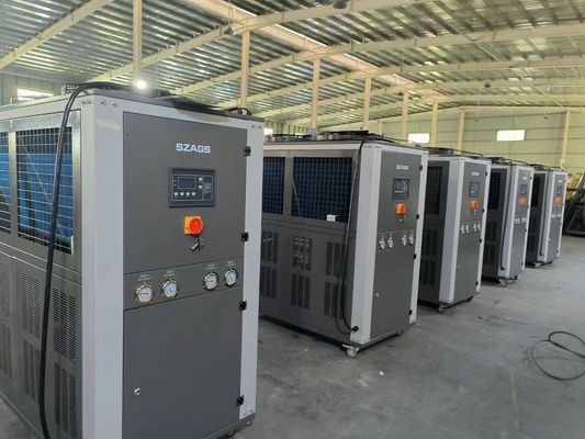 購入 R22 吹金機用の10トン式冷却型冷却機 online manufacture