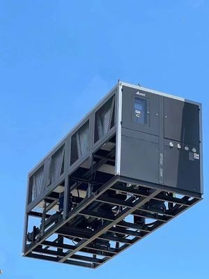 購入 エクストルーダーとレーザークリーニングマシン用の100トンの空気冷却スクリューチラー online manufacture