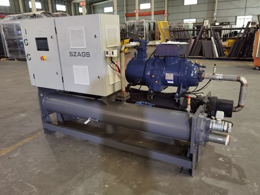 購入 60hp 冷却のためのハンベルコンプレッサーと水冷蔵螺旋型冷却機 インジェクション鋳造機 online manufacture