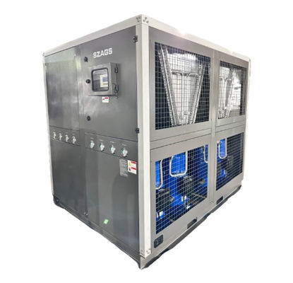 購入 工場供給 60HP 空気冷却工業用水冷却機 60 トンスクロールタイプグリコル冷却機 4 スロール圧縮機 online manufacture