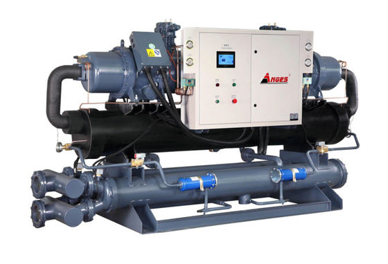 購入 75hp 水冷式スクリュー型冷却機 プラスチック工場のためのシュナイダー電気部品 online manufacture