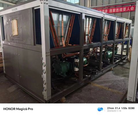 購入 120hp ポータブル産業用水冷却機 半密閉式スクリュータイプ online manufacture
