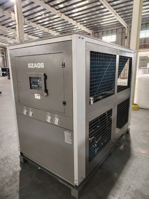 購入 R407C冷却剤と簡単に制御する15トンの容量ポータブル水冷却機 online manufacture