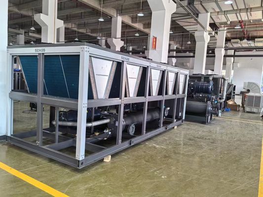 購入 150HP 空気冷却スクリューチラー 工業プロセスの水冷却機 複数の注射型機用 online manufacture