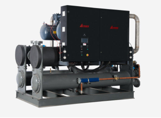 購入 280HP 水冷蔵スクリューチラー 工業プロセス 印刷用水冷却機とBOPPフィルムラミネーションライン online manufacture