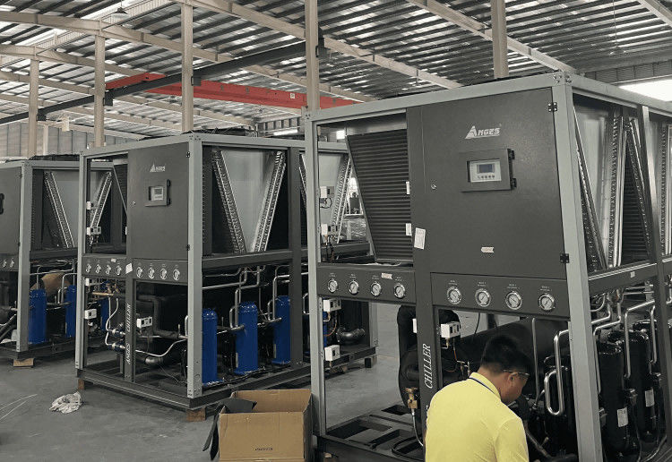 40HP 空気冷却工業用水冷却機 パッキングマシン 40TR 水冷却産業用プロセス冷却機