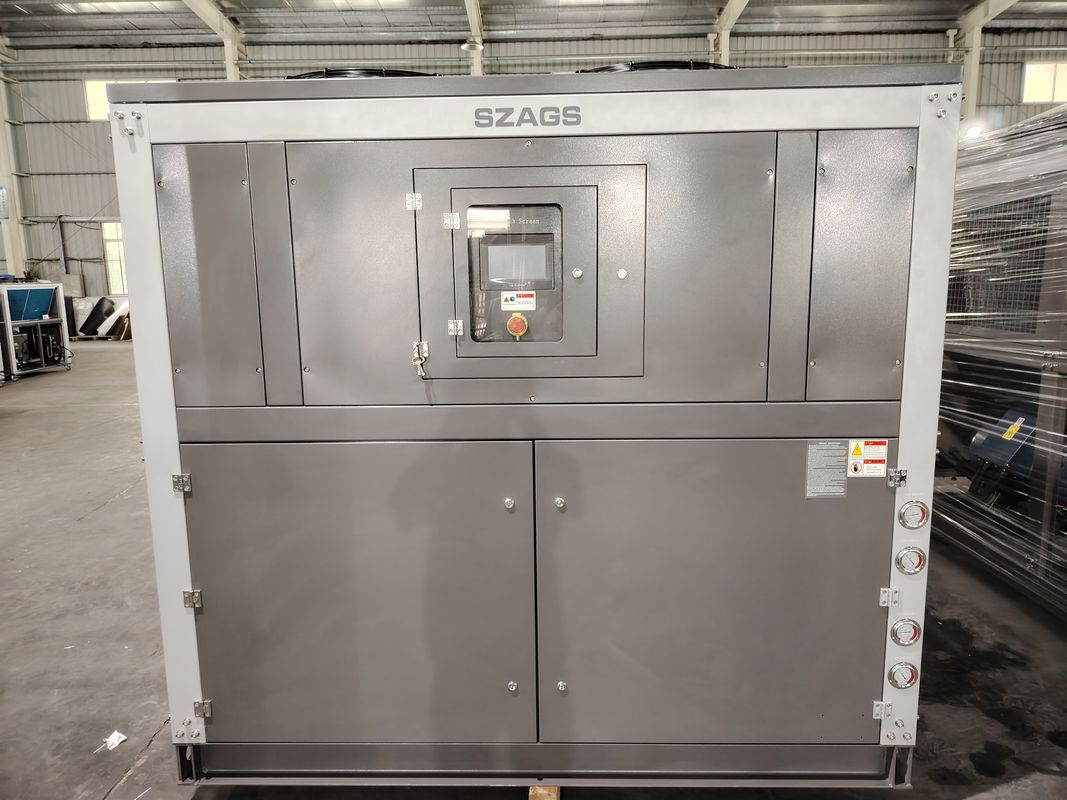 150トンの工業用スクリュー型冷却機 空冷式スクリュー型水冷却機