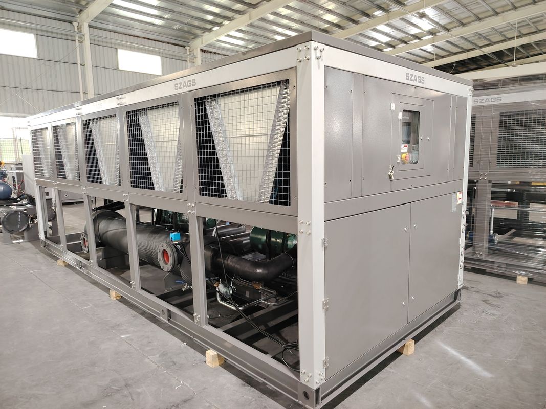 150トンの工業用スクリュー型冷却機 空冷式スクリュー型水冷却機