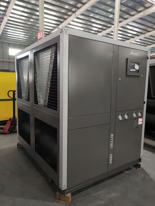 30HP産業用空冷スクロール型水冷却器 注入プロセス用のポータブル冷却システム
