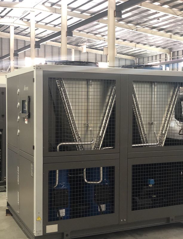 30HP産業用空冷スクロール型水冷却器 注入プロセス用のポータブル冷却システム