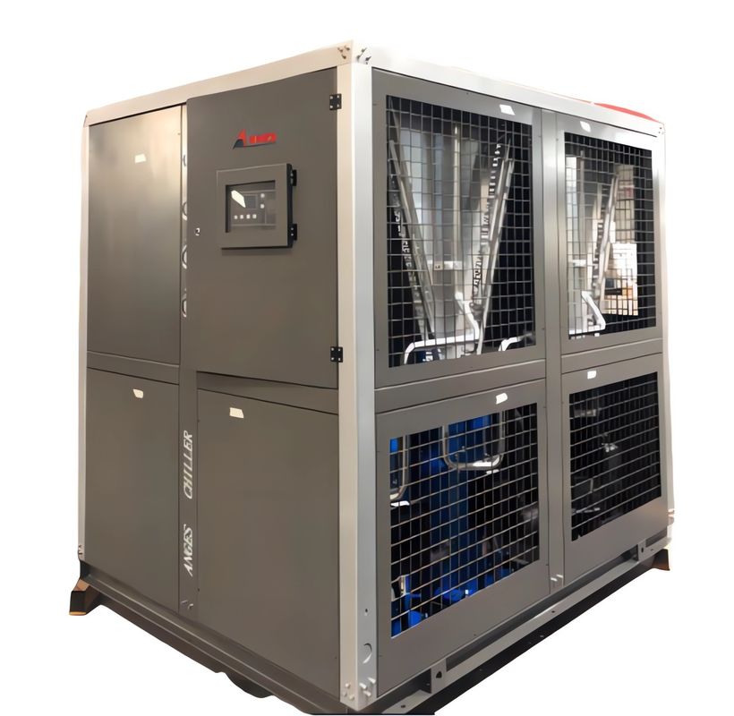 30HP産業用空冷スクロール型水冷却器 注入プロセス用のポータブル冷却システム
