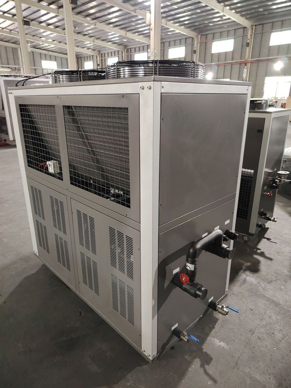 8 トン空気冷却工業用水冷却機 23kW スロールタイプグリコール冷却機 工場供給