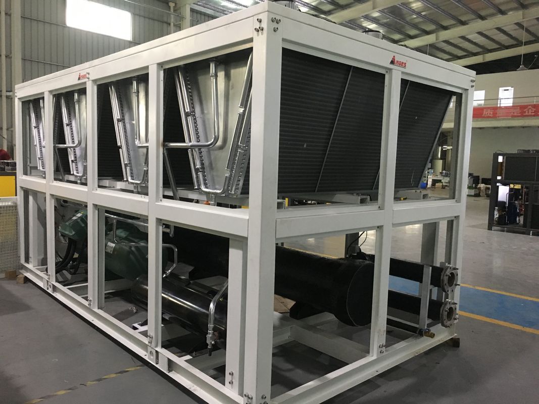 100hp産業用ポータブル・チラー・ユニット 半密閉式スクリュータイプ