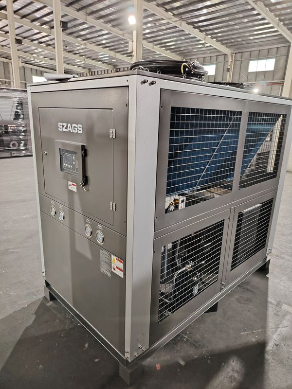 20HPグリコルチラー 72kW産業用スクロール型 空気冷却水冷却機