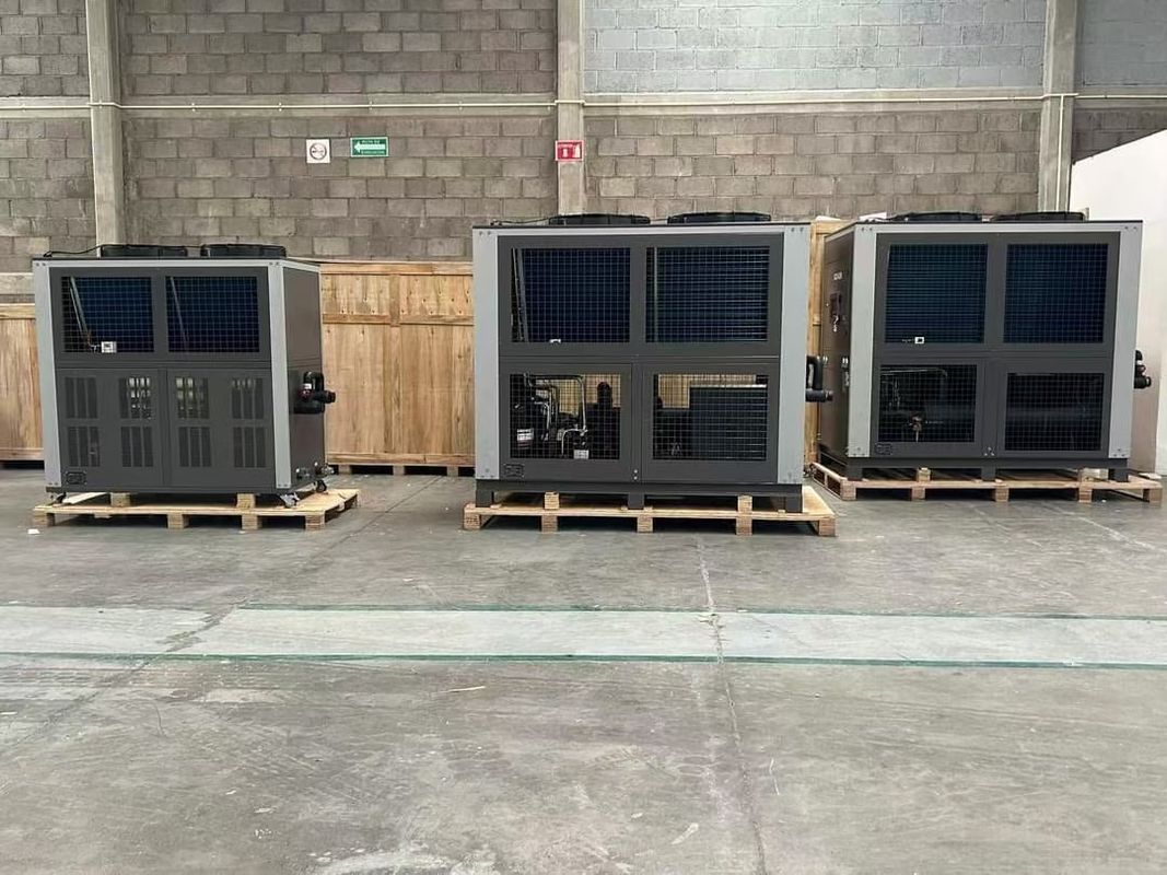 46.2KW 空気冷却 スクロール フィンレッド 銅管 工業用水冷蔵庫 / 工業用水冷蔵庫