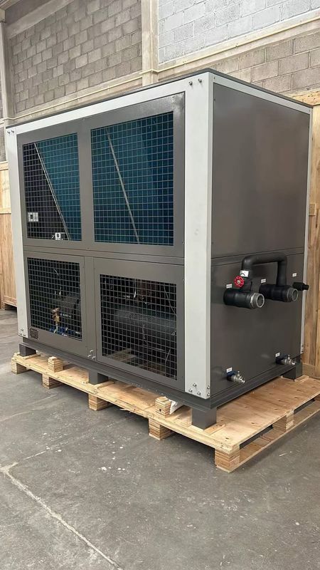 46.2KW 空気冷却 スクロール フィンレッド 銅管 工業用水冷蔵庫 / 工業用水冷蔵庫