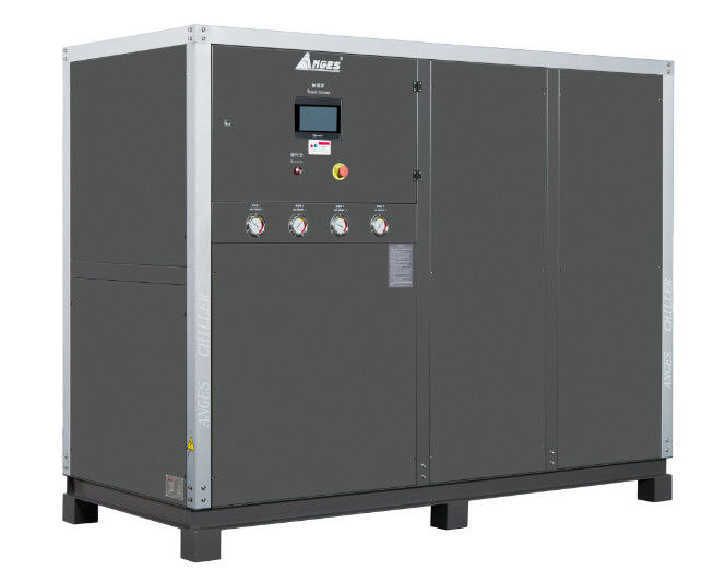 R410A 冷却剤 20HP 1 コンデンサーと水冷却スクロールチラーシステム 様々な産業のためのエネルギー節約精度