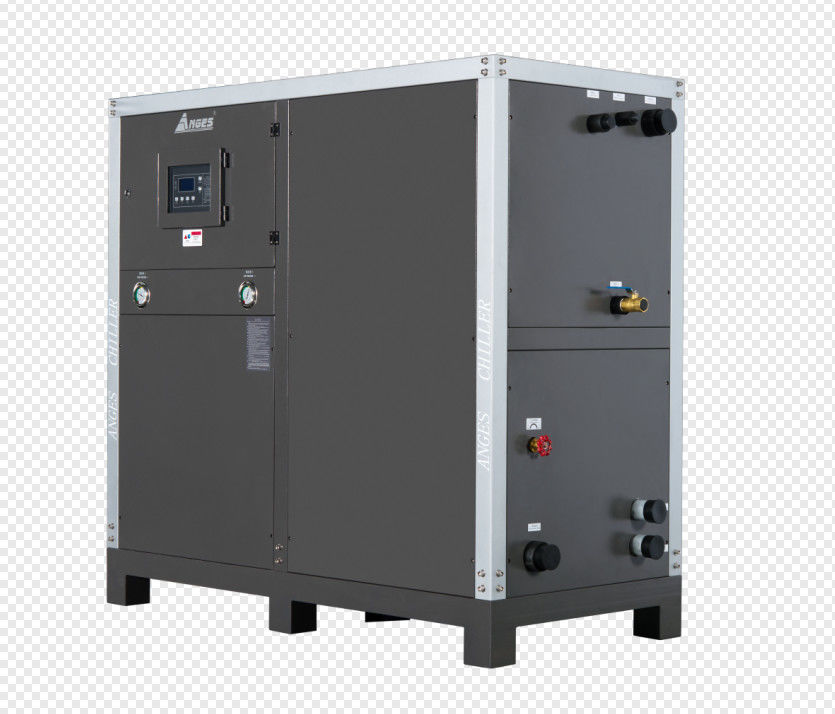 R410A 冷却剤 20HP 1 コンデンサーと水冷却スクロールチラーシステム 様々な産業のためのエネルギー節約精度