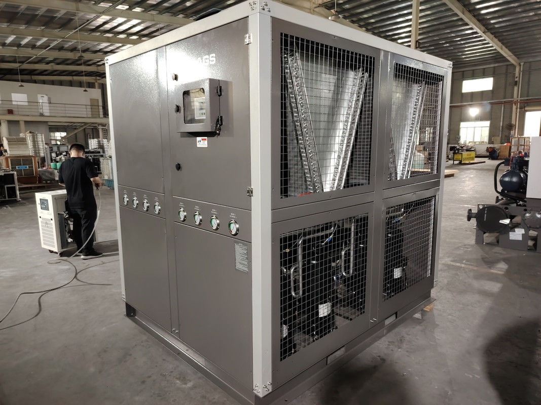 40 トン 空気冷却スクロール型水冷却器 144KW 挤出機械のための空気冷却産業システム