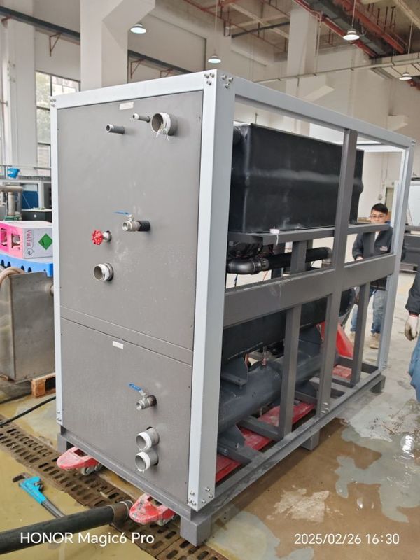 15hp産業冷却器 統合システム ハーメティックスクロールタイプ エマーソン拡張バルブ