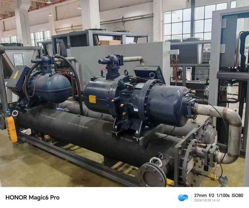 280HP 水冷蔵スクリューチラー 工業プロセス 印刷用水冷却機とBOPPフィルムラミネーションライン