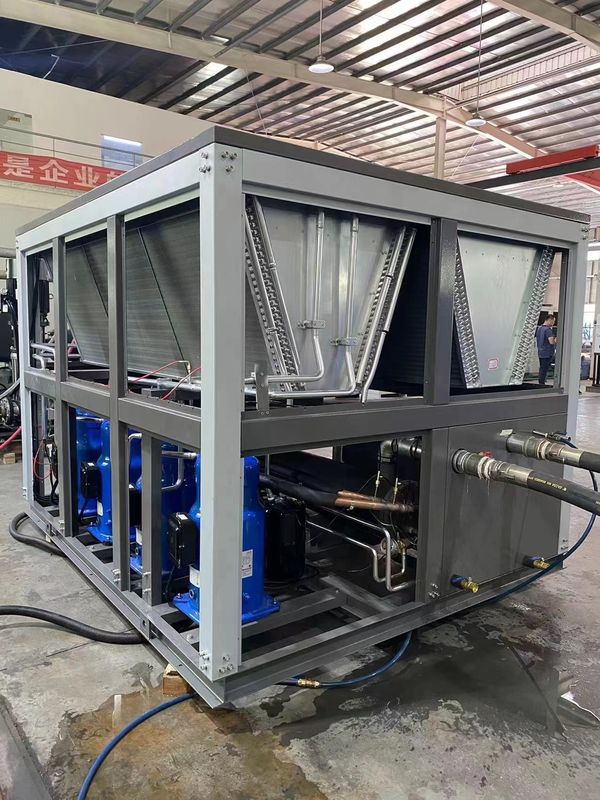 60HP 空気冷却スクロールチラー 工業プロセス 印刷用水冷却機とBOPPフィルムラミネーションライン