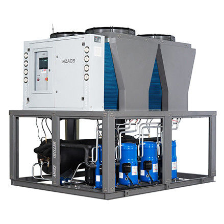 50HP チラー 50Ton 工業用空冷水チラー射出成形機モジュラー空冷スクロールチラー