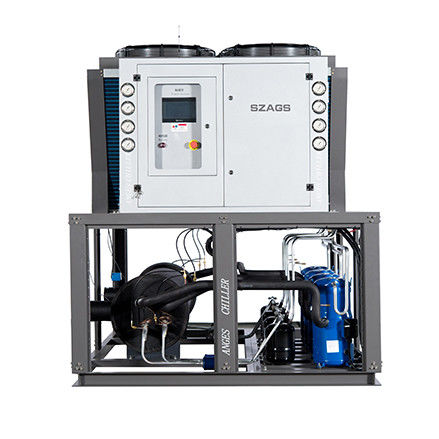 50HP チラー 50Ton 工業用空冷水チラー射出成形機モジュラー空冷スクロールチラー