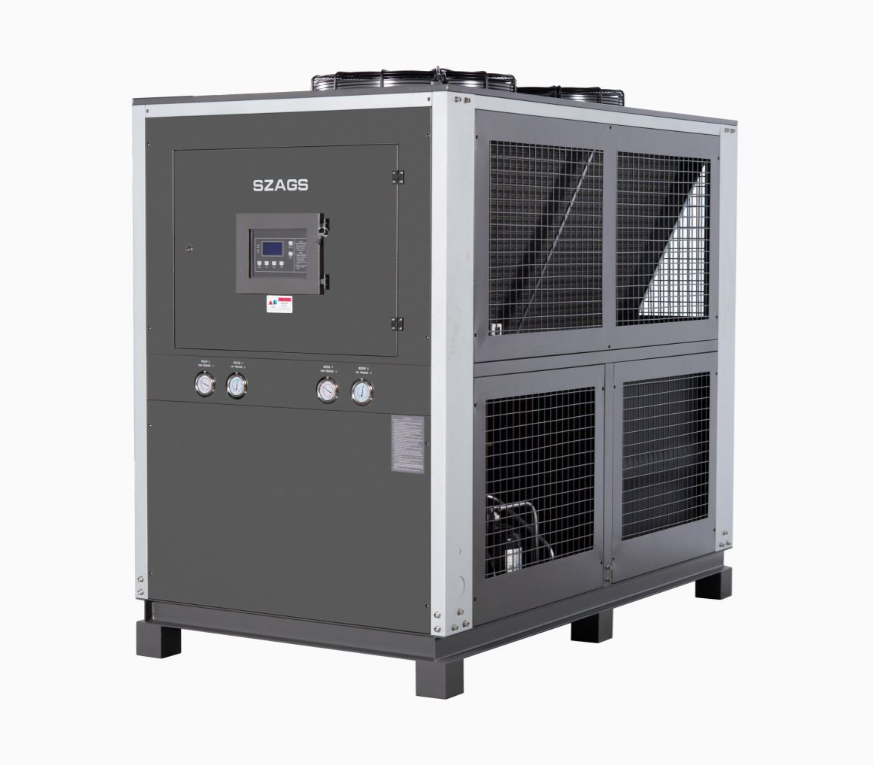 20HP 空気冷却グリコル冷却機 エネルギー効率の良いスクロール型圧縮機 インジェクション鋳造機のための工業冷却機