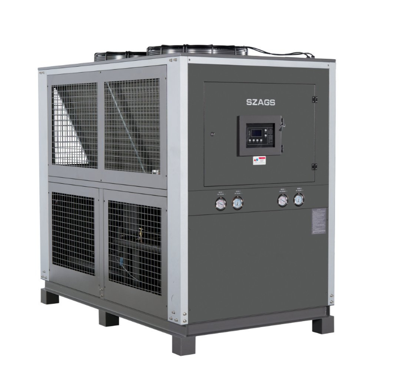 20HP 空気冷却グリコル冷却機 エネルギー効率の良いスクロール型圧縮機 インジェクション鋳造機のための工業冷却機