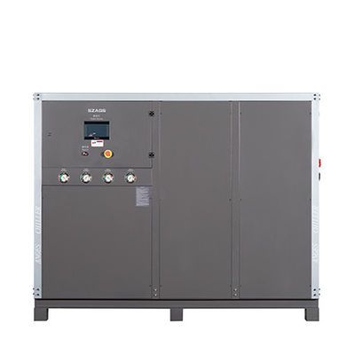 50hp 水冷却式冷却機:化学冷却用の165.6kWのコイル蒸発器のステンレス鋼水タンク