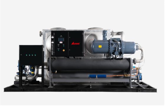 100HP 水冷却スクロールチラー 工業プロセス 印刷用水冷却機とBOPPフィルムラミネーションライン